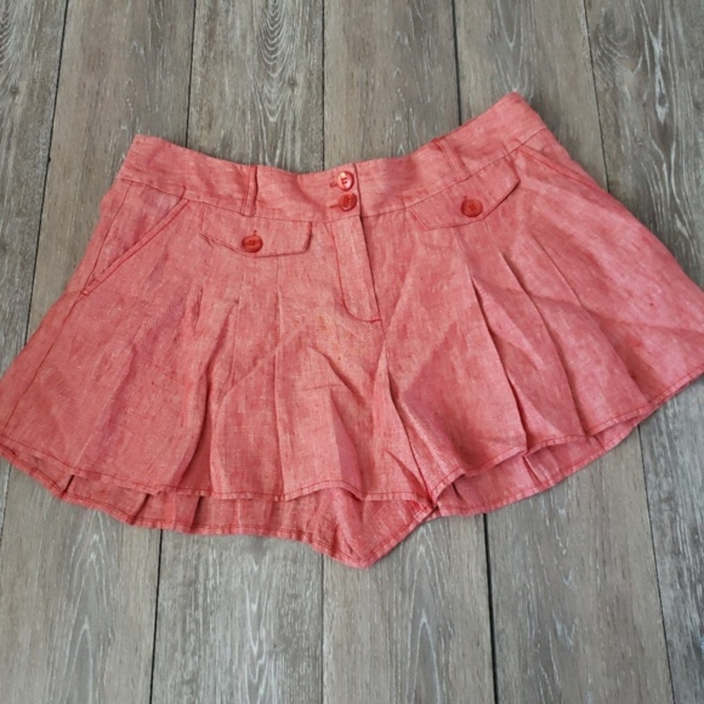 London Jean vintage pleated high rise shorts size 14‎